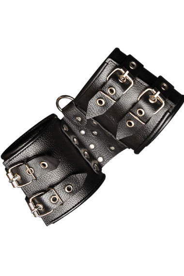 Наручники из кожи фиксирующие запястья SITABELLA BDSM — Твой Каприз