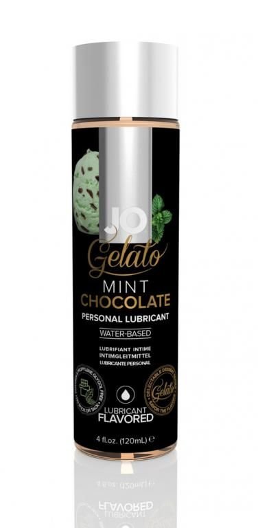 Вкусовой лубрикант на водной основе JO MINT CHOCOLATE 120 мл фото 1 — Твой Каприз