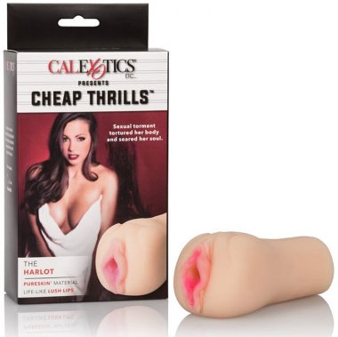 Мастурбатор закрытого типа с отверстием в виде вагины Cheap Thrills The Harlot — Твой Каприз