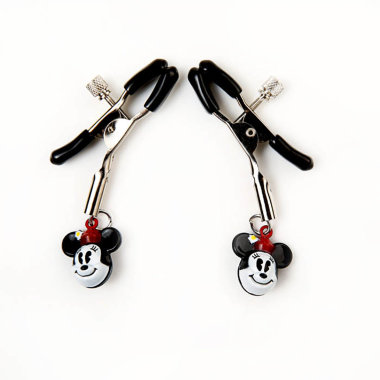 Сосковые зажимы с погремушками Микки — Твой Каприз