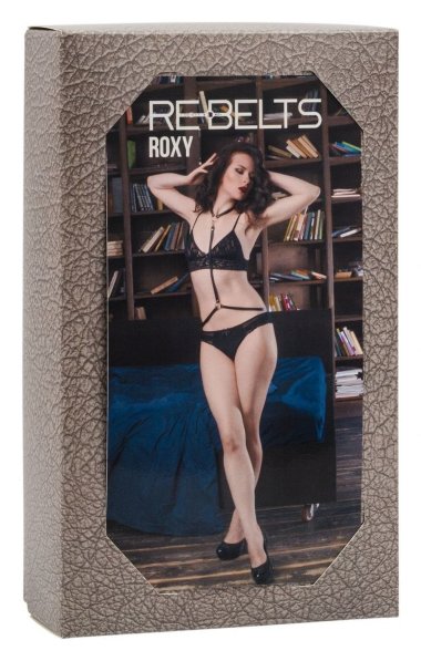 Портупея с карабином Roxy Black — Твой Каприз