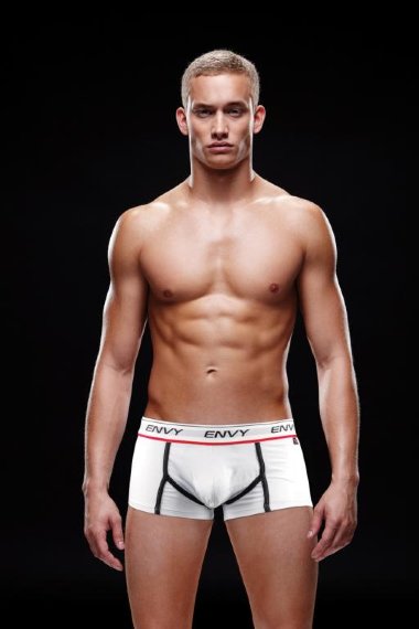 Трусы мужские хипсы белого цвета — Твой Каприз