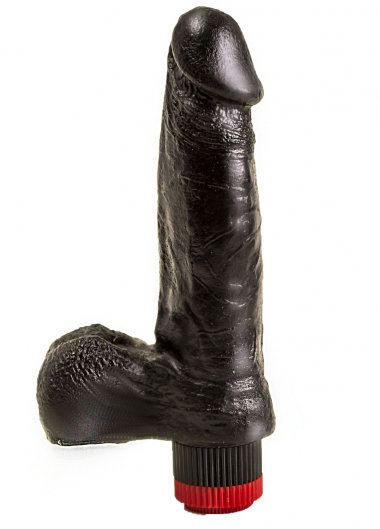 Секс вибромассажер черный 16,5 см — Твой Каприз