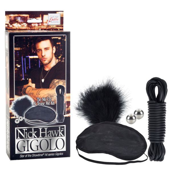 Набор Nick Hawk GIGOLO Tie Me Up Tease Me Kit фото 1 — Твой Каприз