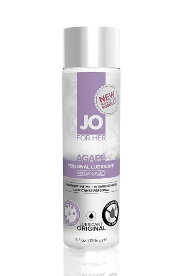 Любрикант на водной основе для женщин JO ORIGINAL 120 мл — Твой Каприз