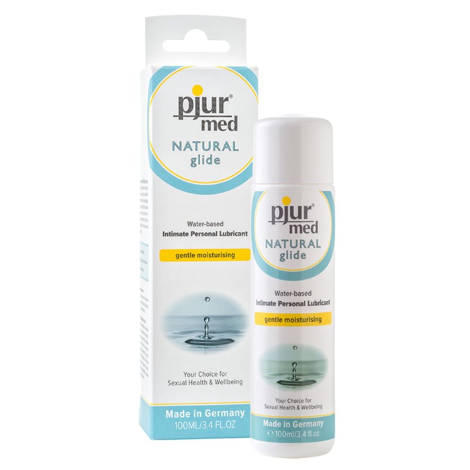 Нейтральный лубрикант на водной основе pjur®MED Natural glide 100 ml фото 1 — Твой Каприз