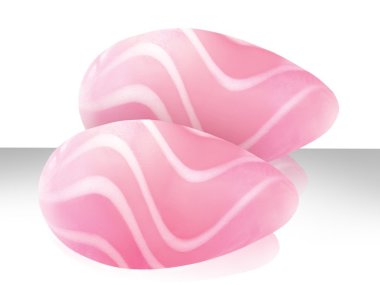 Вагинальные шарики CRYST'AL KEGEL EGGS из стекла розовые — Твой Каприз