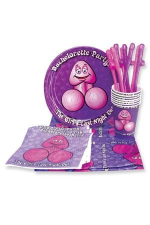 Набор Bachelorette party favors для тематической сервировки стола — Твой Каприз