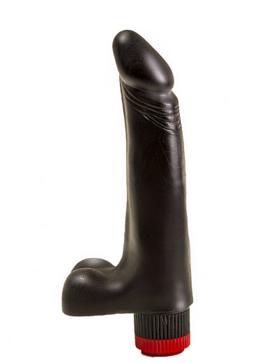 Вибромассажер черный 17,8 см — Твой Каприз