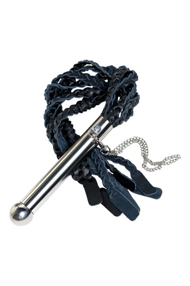 Плеть-кошка TOYFA Theatre с металлической рукояткой — Твой Каприз