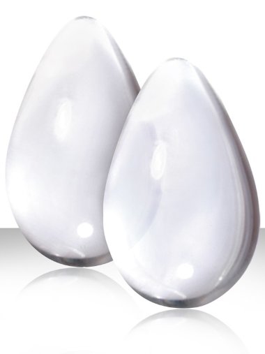 Вагинальные шарики CRYST'AL KEGEL EGGS из стекла большие прозрачные — Твой Каприз
