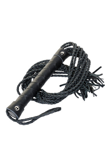 Плеть-кошка TOYFA Theatre цилиндрического плетения — Твой Каприз