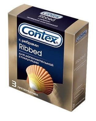 Презервативы Contex Ribbed ребристые особо тонкие — Твой Каприз