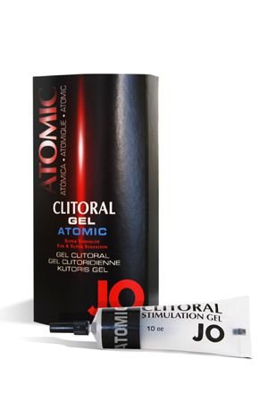 Возбуждающий гель для клитора мощного действия JO Clitoral Atomic, 10 мл — Твой Каприз