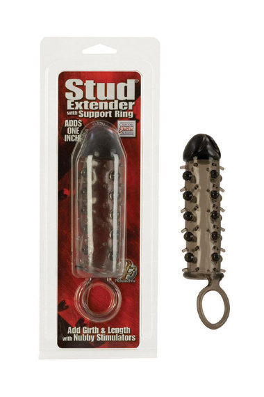 Насадка удлинитель с петлей на мошонку Extenders With Support Ring — Твой Каприз