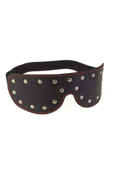 Маска на глаза закрытого типа с металлическими заклёпками — Твой Каприз