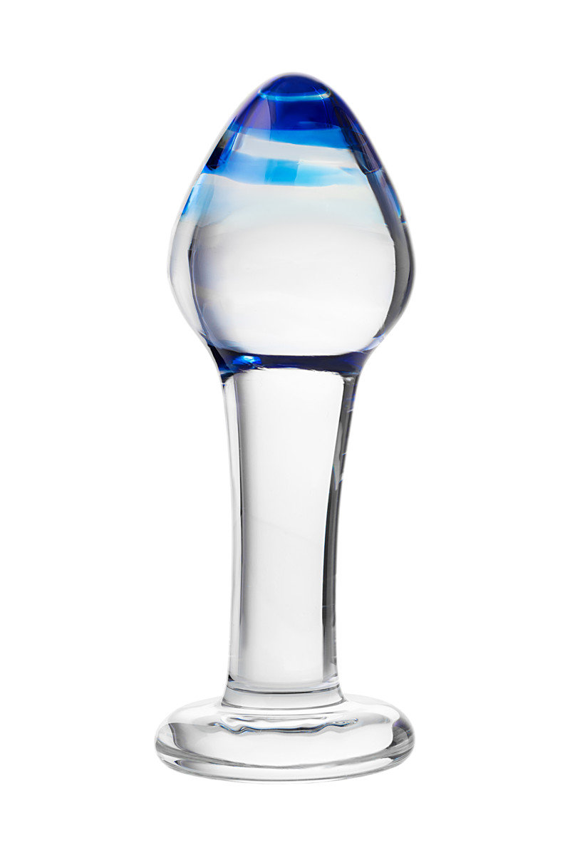 Анальная втулка Sexus Glass, стекло, прозрачная фото 1 — Твой Каприз