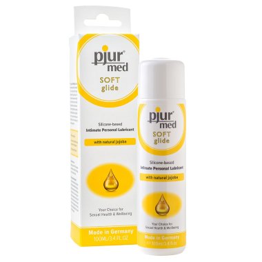 Силиконовый лубрикант с жожоба pjur®MED Soft glide 100 ml — Твой Каприз