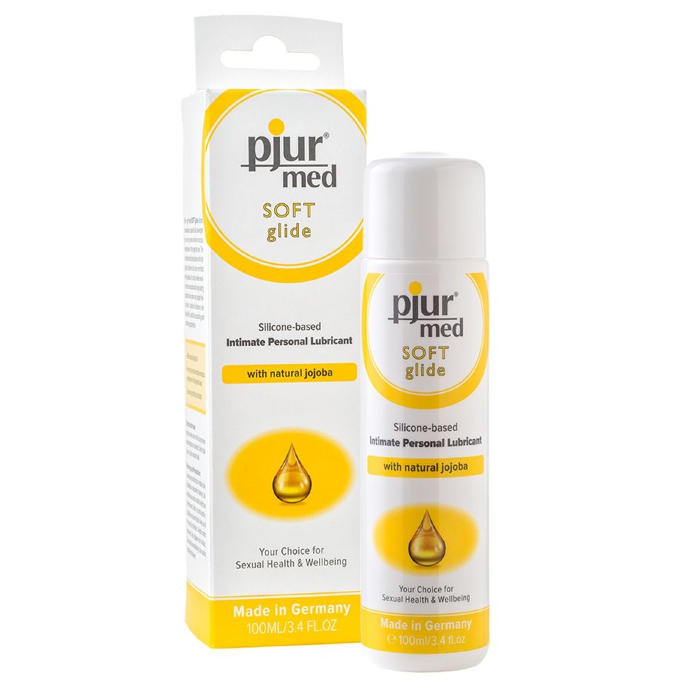 Силиконовый лубрикант с жожоба pjur®MED Soft glide 100 ml фото 1 — Твой Каприз
