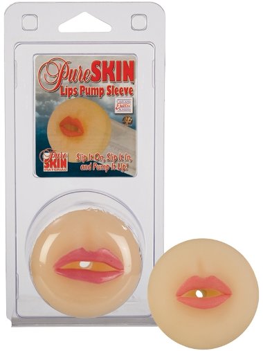 Уплотнитель для вакуумной помпы Pure Skin Pump Sleeve - губы телесный — Твой Каприз