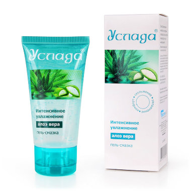 Гель-смазка УСЛАДА с алоэ 60 г — Твой Каприз