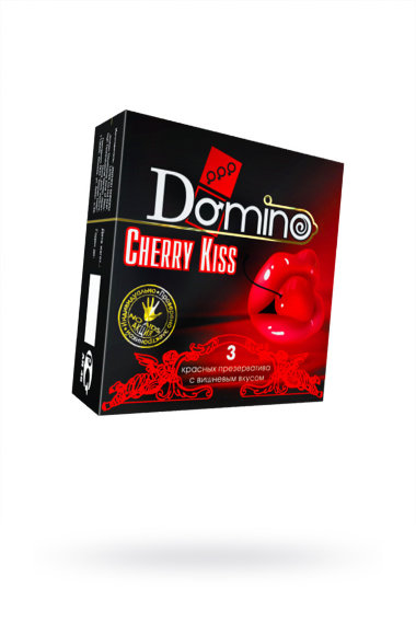 Красные презервативы Domino Cherry Kiss №3 — Твой Каприз