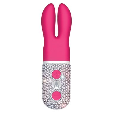 Карманный кролик малиновый CRYSTALIZED 6 режимов — Твой Каприз