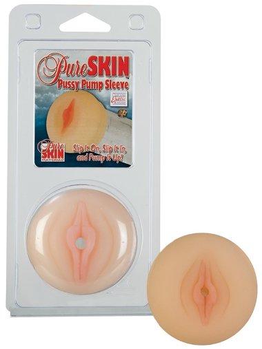 Уплотнитель для вакуумной помпы Pure Skin Pump Sleeve - вагина телесный — Твой Каприз