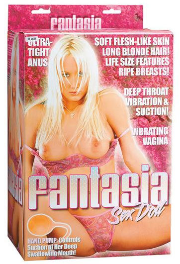 Надувная кукла INFLATABLE DOLL FANTASIA телесная — Твой Каприз