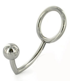 *Кольцо на пенис с анальным шаром 5 см — Твой Каприз