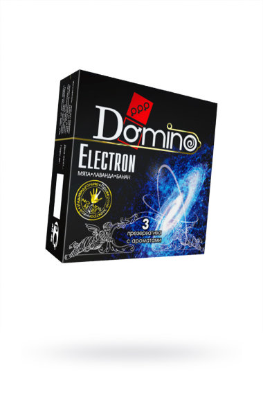 Ароматизированные презервативы Domino Electron №3 — Твой Каприз