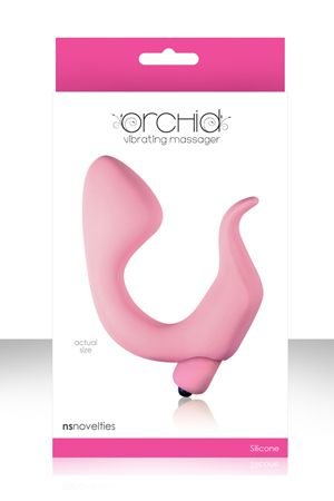 Вибромассажер G-точки и клитора ORCHID розовый — Твой Каприз