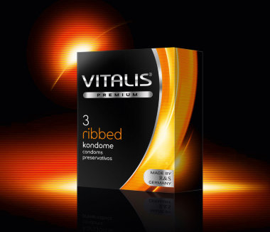 Презервативы ребристые VITALIS premium — Твой Каприз