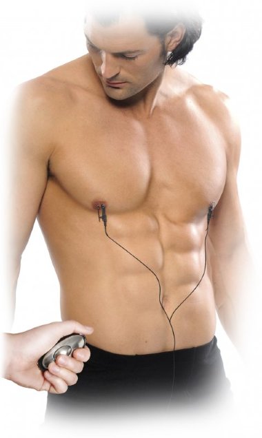 Электрические зажимы для сосков Shock Therapy — Твой Каприз