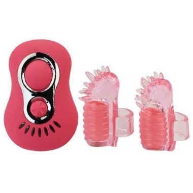 Насадки на палец 2 шт с минивибраторами — Твой Каприз