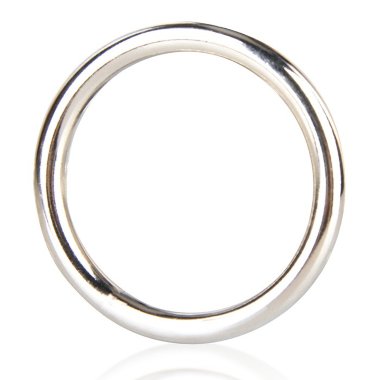Стальное эрекционное кольцо 4,8 см STEEL COCK RING — Твой Каприз