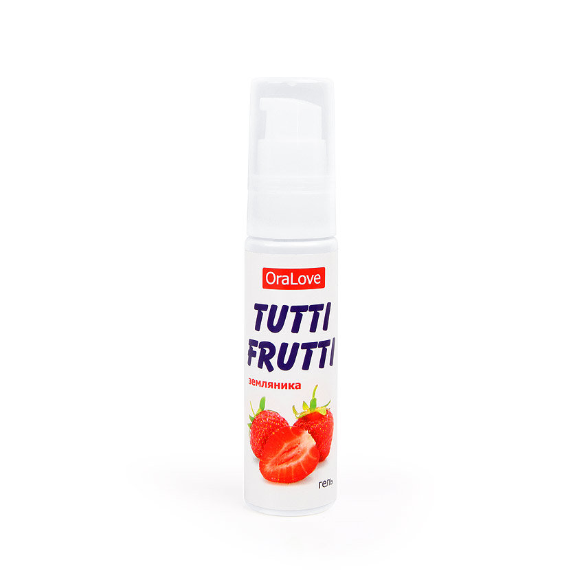 Гель TUTTI-FRUTTI земляника OraLove 30 г фото 1 — Твой Каприз