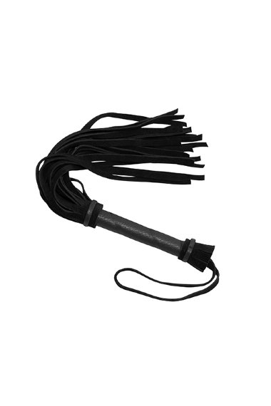 Плеть из натуральной велюровой кожи SITABELLA BDSM — Твой Каприз