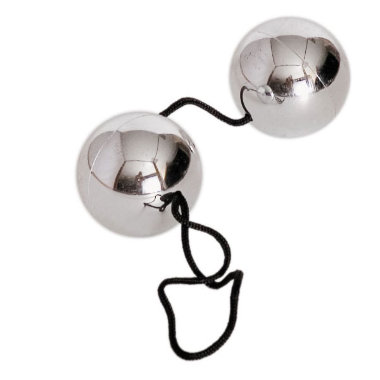 Серебрянные вагинальные шарики BI-BALLS — Твой Каприз