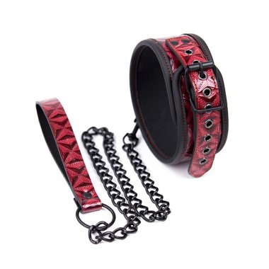 Ошейник с геометричным принтом — Твой Каприз