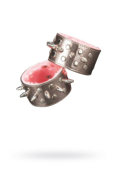 Серебристые напульсники с плюшевой подкладкой Sitabella — Твой Каприз