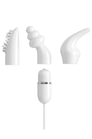 Вибромассажер iSex с набором USB-насадок — Твой Каприз