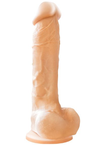 Фаллоимитатор Colours Pleasures - 8 Dildo - White — Твой Каприз