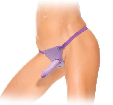Фаллопротез женский фиолетовый Harness — Твой Каприз