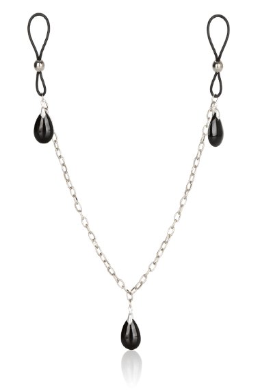 Зажимы на соски с подвесками из кристаллов Nipple Play — Твой Каприз