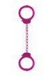 Наручники Pleasure Legcuffs Pink фото 1 — Твой Каприз