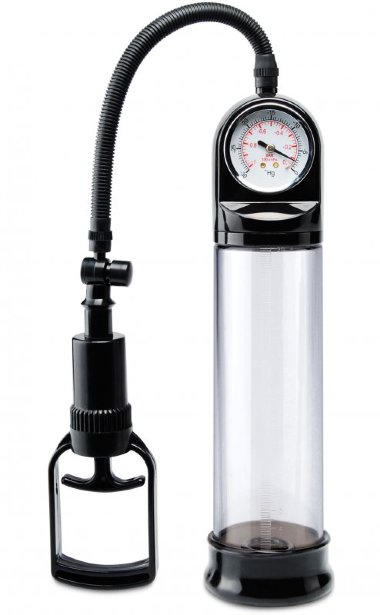 Помпа мужская Accu-Meter Power Pump черная — Твой Каприз