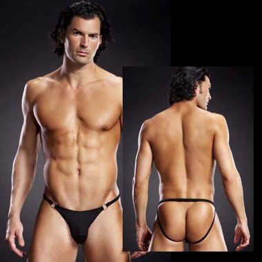 Трусы-джоки с металлическими кольцами — Твой Каприз