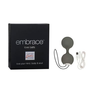 Вагинальные шарики EMBRACE LOVE BALLS GREY — Твой Каприз