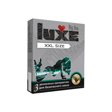 Классические презервативы LUXE Royal XXL Size — Твой Каприз